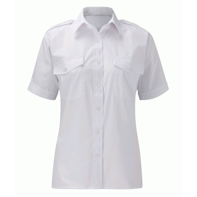 Orbit International Pilot Blouse: Short Sleeve