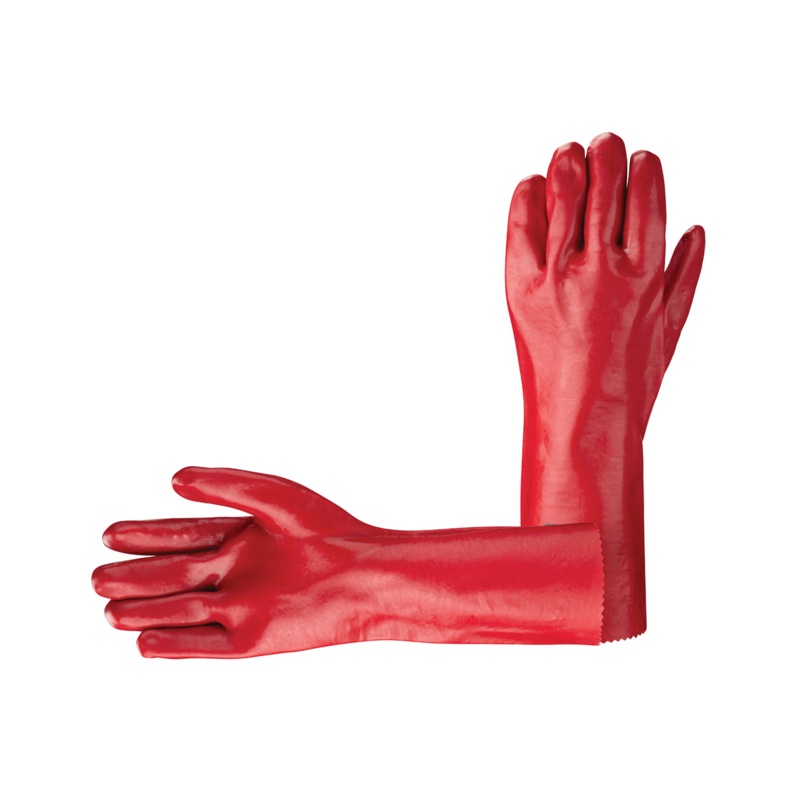 Orbit International Red Pvc: Gauntlet 35Cm