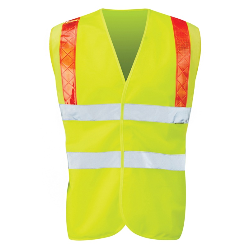 Orbit International Sica: Waistcoat With Red Braces