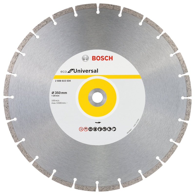 Bosch Professional Diamond Cutting Disc ECO – Universal, 350x20x3.2×8