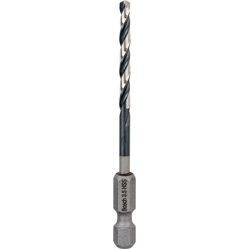 Bosch Professional HSS Impact Drill Bit – 3.5mm (1-piece Cocoon)