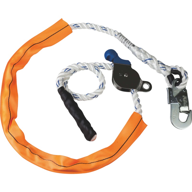 DeltaPlus EX118 Work Positioning Lanyard  Durable & Adjustable for Intensive Use
