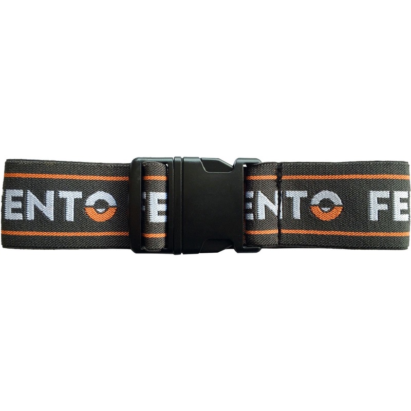 Fento Home Elastics with Clip|Black/Orange