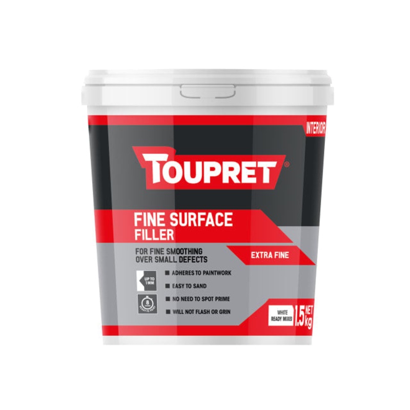 Toupret Fine Surface Filler 1.5kg