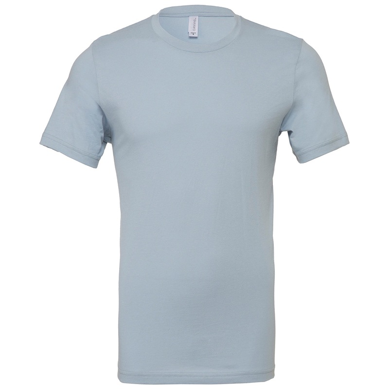 Bella Canvas Unisex Jersey Crew Neck T-Shirt – Light Blue