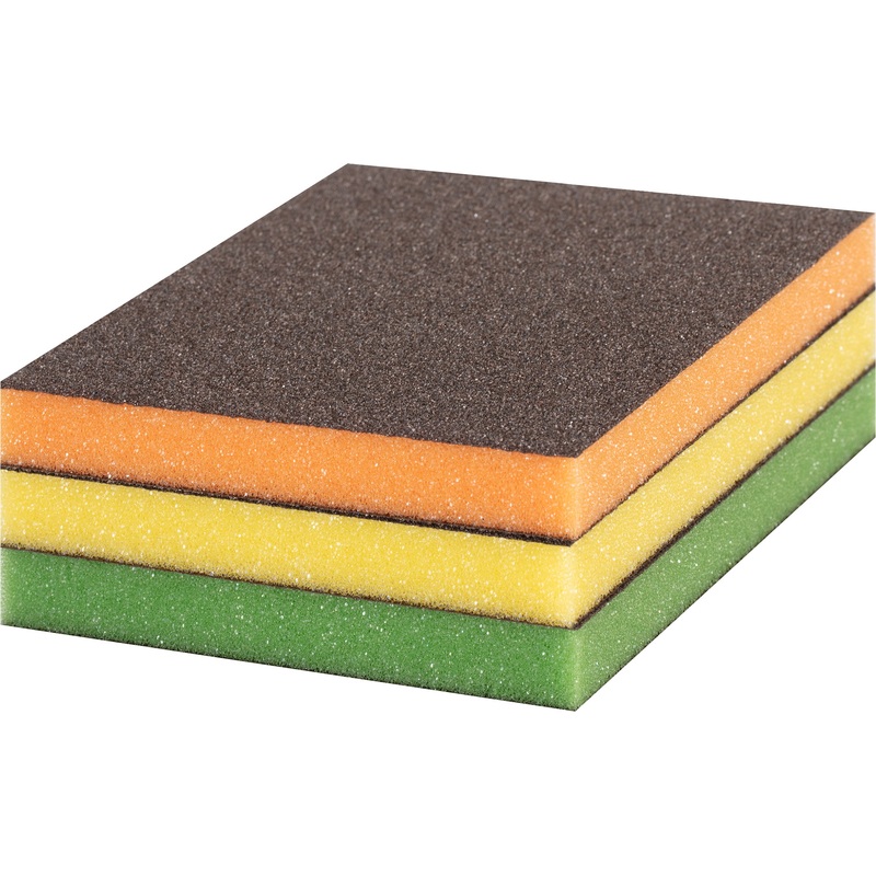 Bosch Professional Expert Flex S473 Foam Sanding Pad – 98 x 120 x 13 mm – M/F/SF