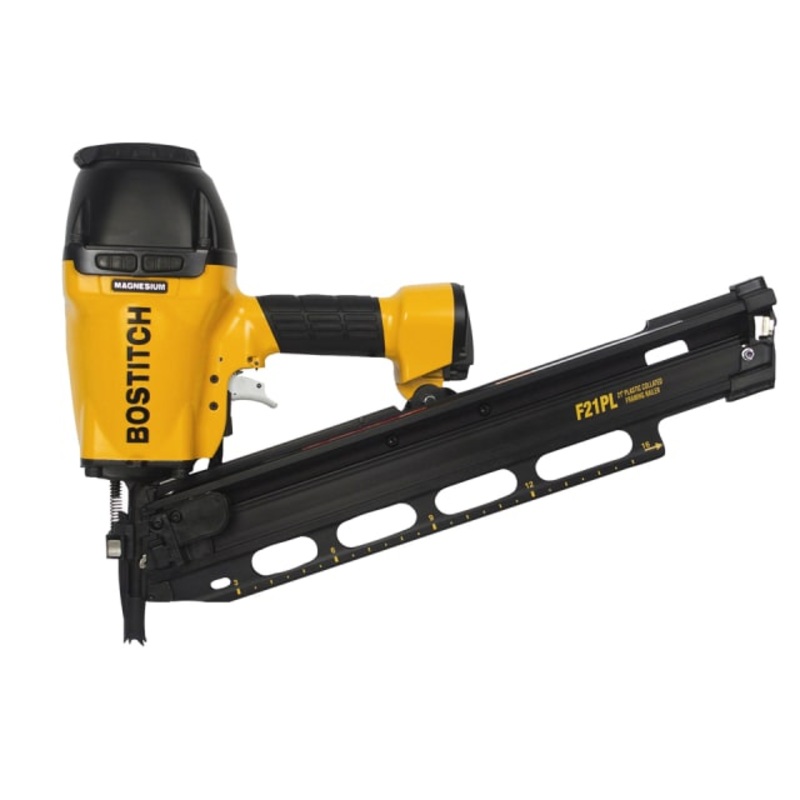 Bostitch F21PL-E Pneumatic Roundhead & MCN Stick Nailer 38-90mm