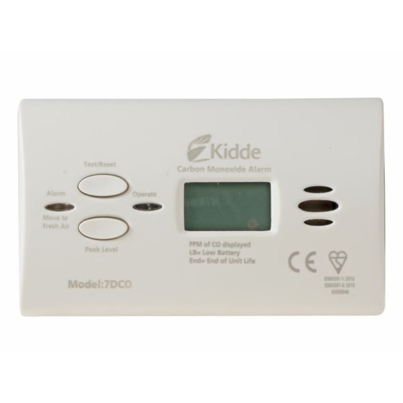 Kidde K7DCO Digital Carbon Monoxide Alarm (10-Year Sensor)