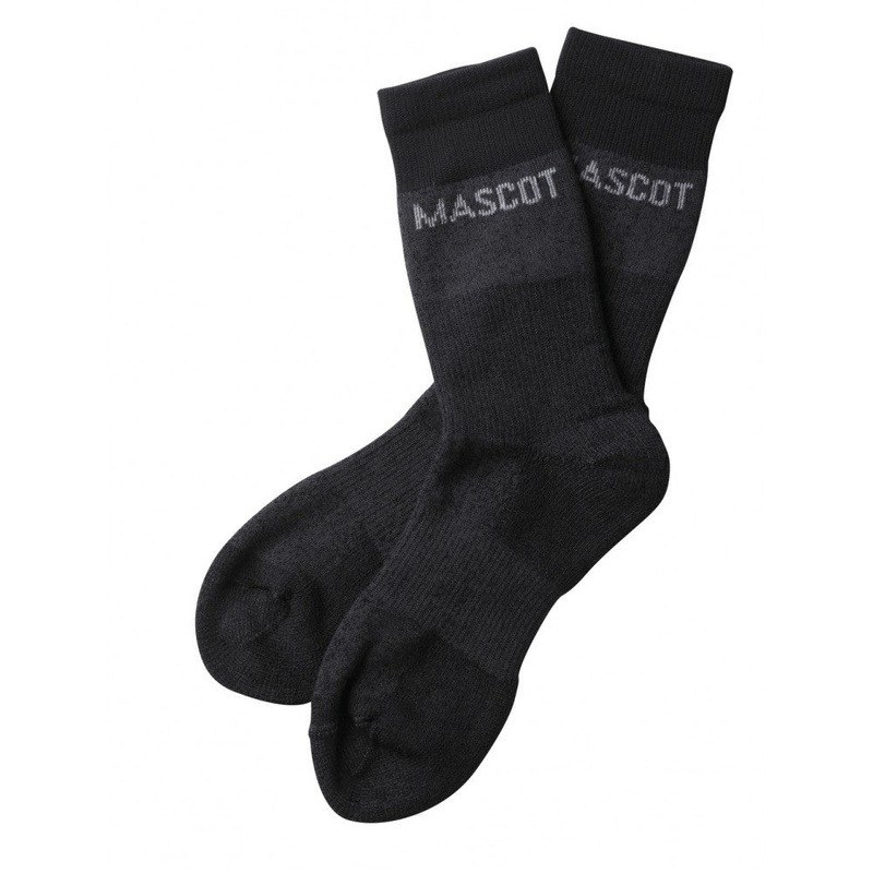 Mascot Complete Asmara Socks|Black/Dark Anthracite|36/38|39/43|44/48