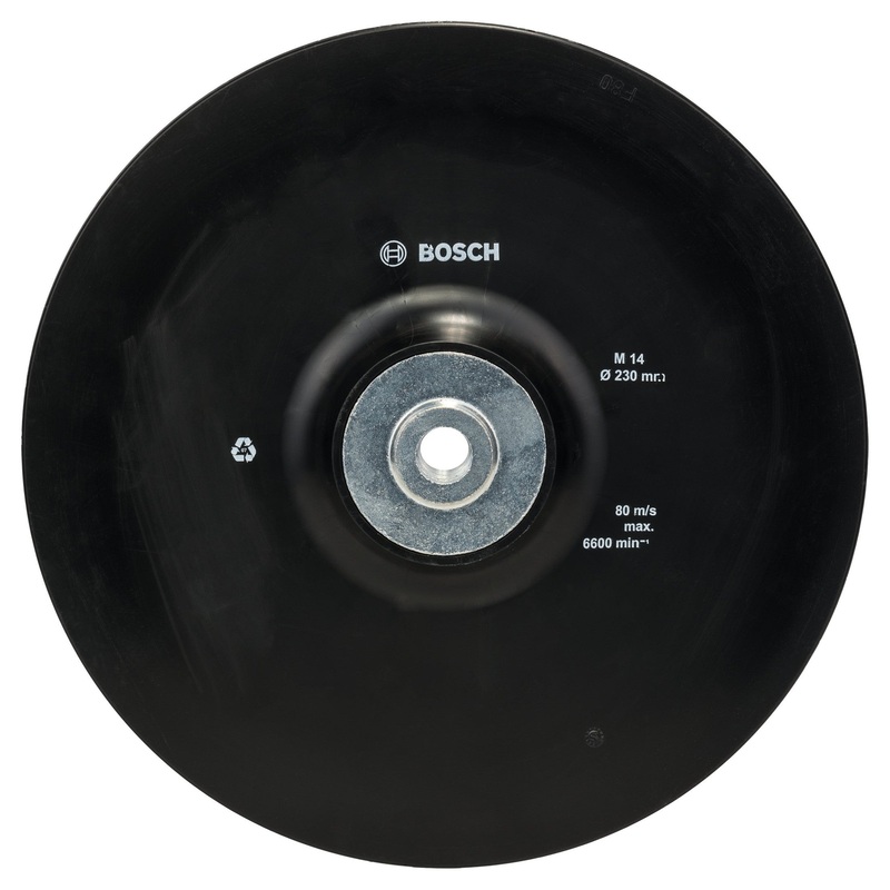 Bosch Professional Backing Pad – Standard M14, 230mm, 6,650 RPM