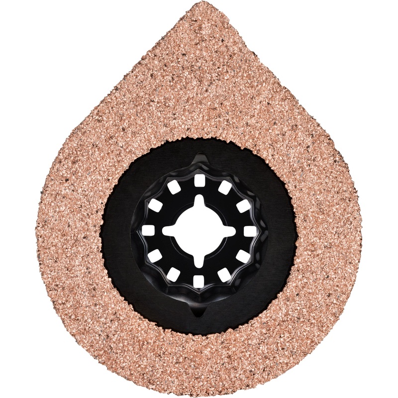 Bosch Professional Expert Starlock Carbide 3 Max Grout & Abrasive AVZ70RT4 – 1 Piece