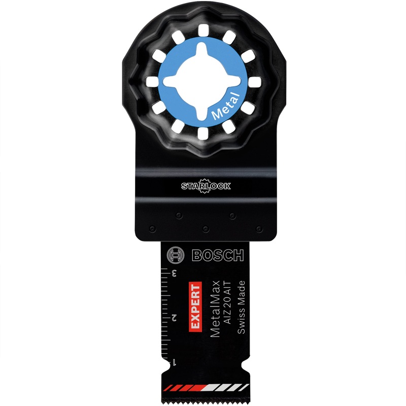 Bosch Professional Expert Starlock Coated Carbide Plunge Cut Metal Blades – AIZ20AIT
