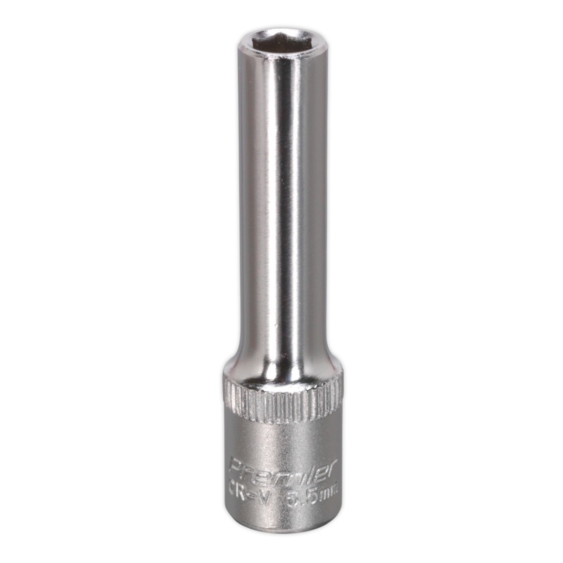 Sealey WallDrive Socket 5.5mm Deep 1/4Sq Drive