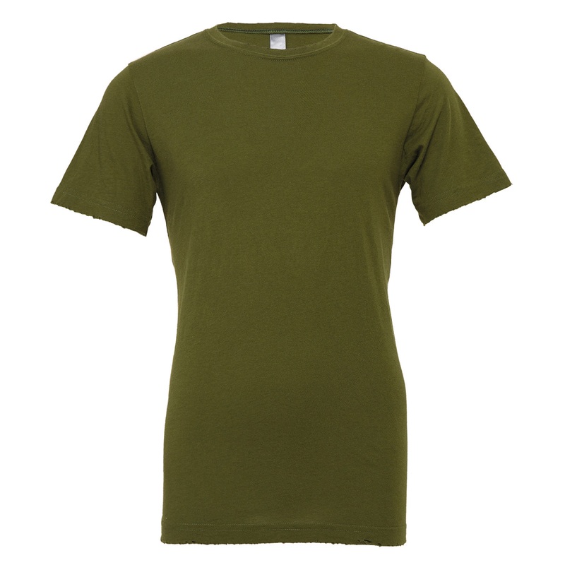 Bella Canvas Unisex Jersey Crew Neck T-Shirt – Olive