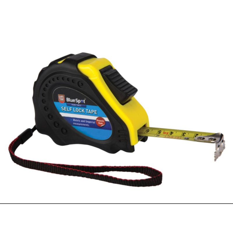 BlueSpot Tools Easy Read Magnetic Pocket Tape 7.5m/25ft (Width 22mm)