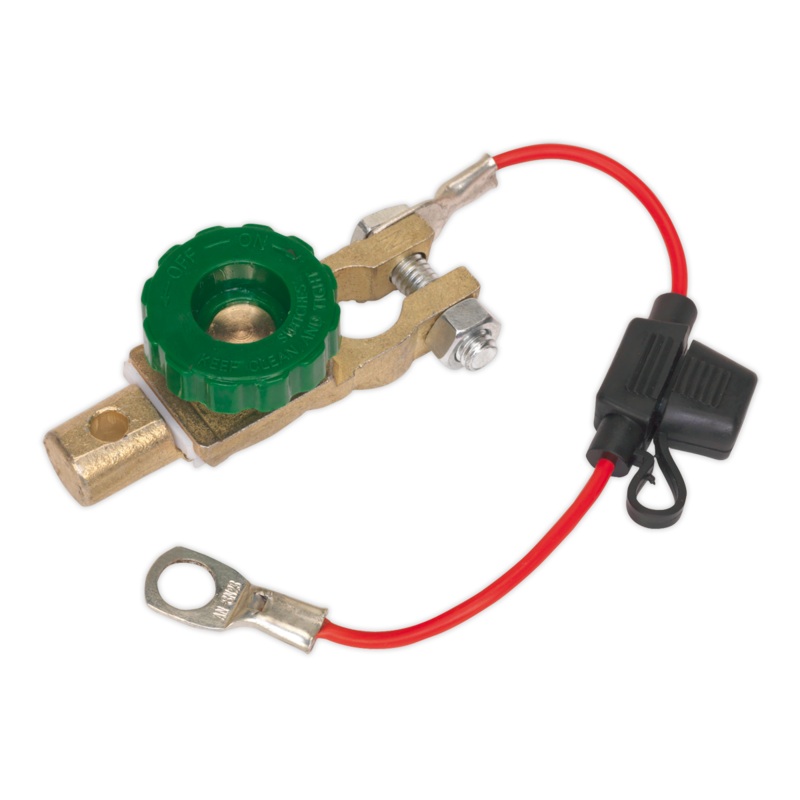 Sealey Battery Terminal & Fuse Holder 12-24V Anti-Theft