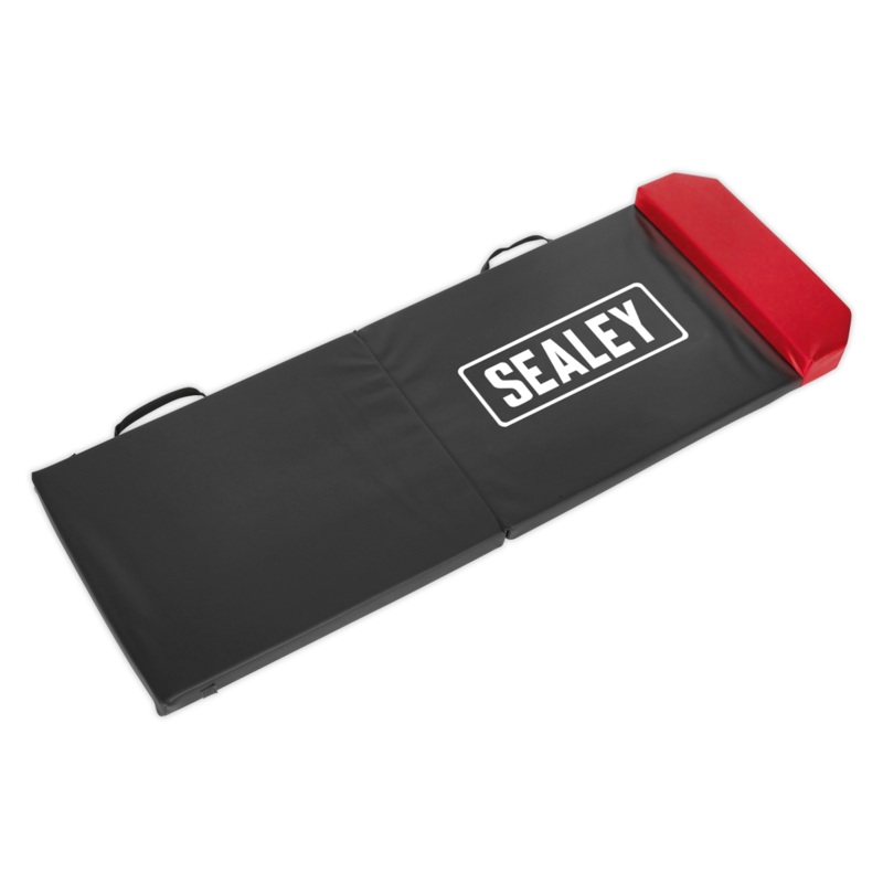 Sealey Folding Mechanic’s Mat with Headrest 35mm