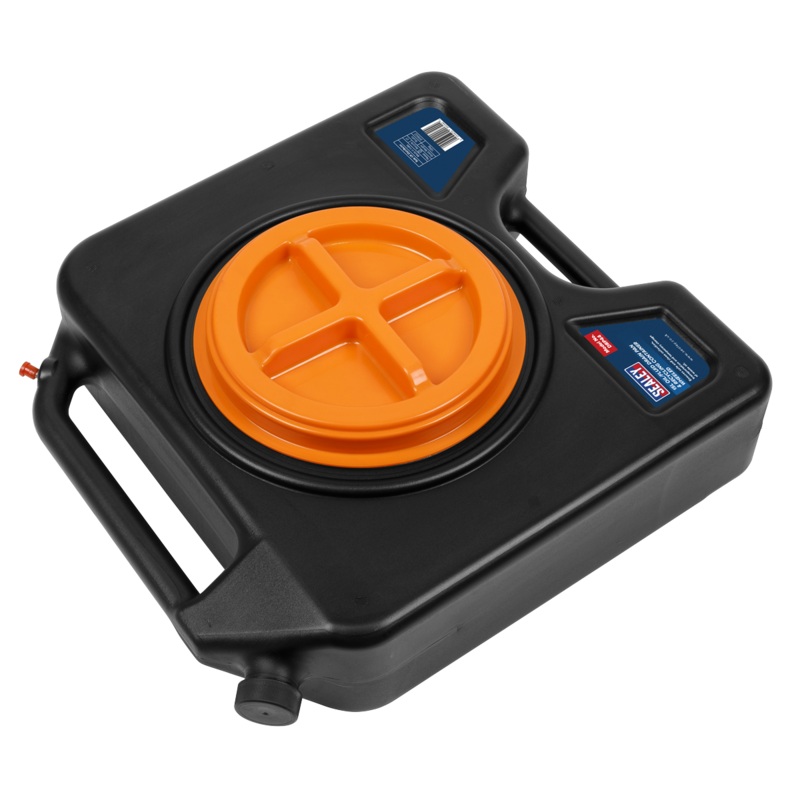 Sealey Oil/Fluid Drain & Recycling Container 15L – Wheeled
