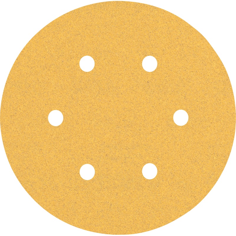 Bosch Professional Expert C470 Sandpaper – 150mm, 6 Holes, G100,  Random Orbital Sanders