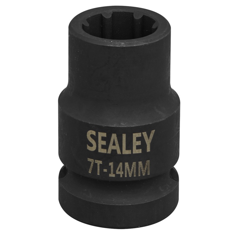 Sealey Brake Caliper Socket 1/2Sq Drive 14mm 7-Point