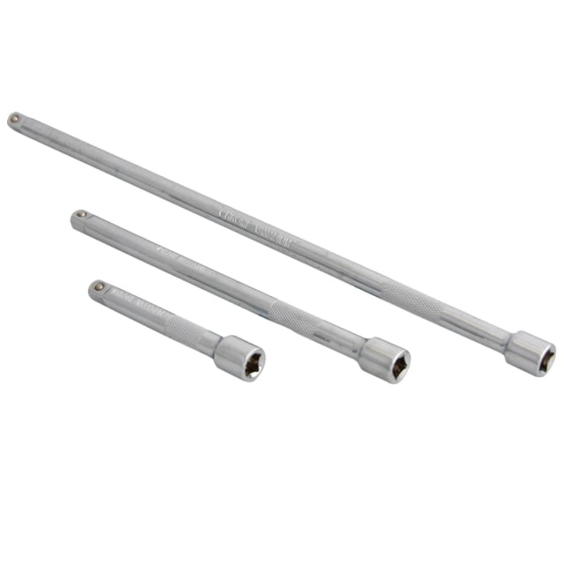 BlueSpot Tools Square Drive CV Extension Bar Set 3 Piece