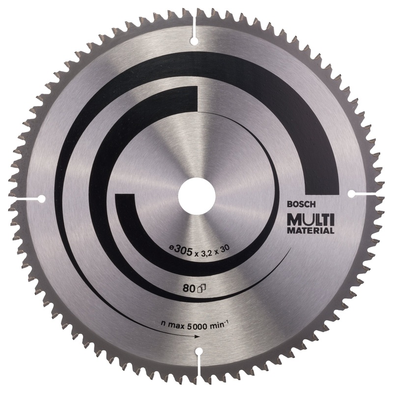 Bosch Professional Multi Material Circular Saw Blade – 305 x 30 x 3.2mm, 80 Teeth