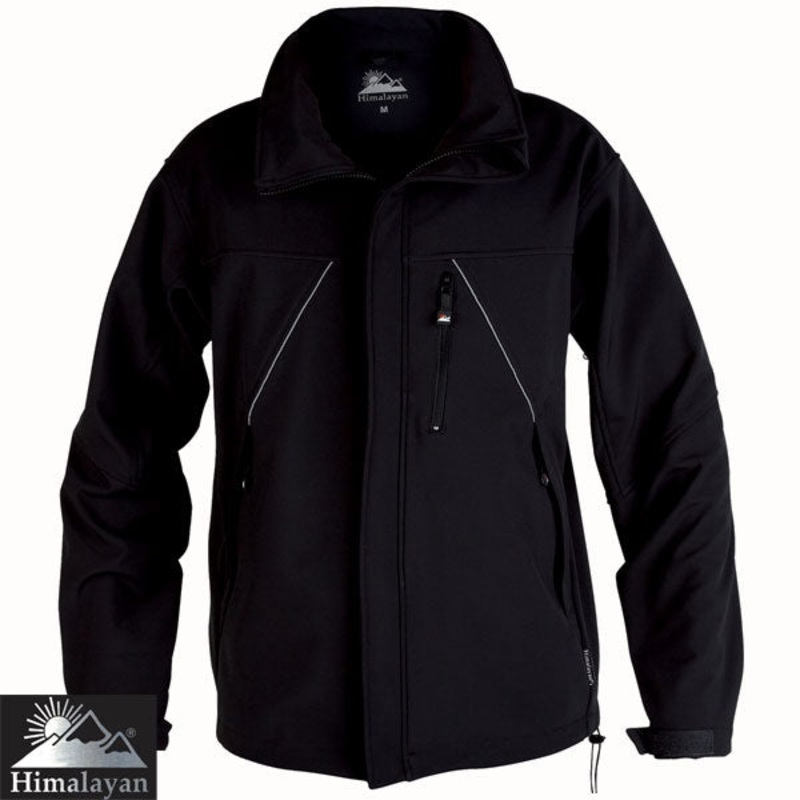 Himalayan Black Endurance Softshell Jacket