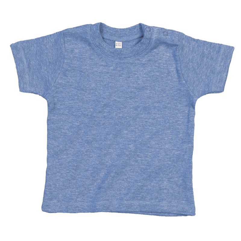 Babybugz Baby T – Heather Blue