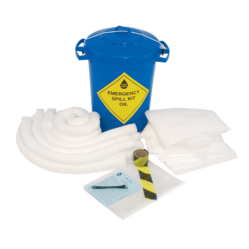 JSP 90 Litre Oil Spill Kit|White|90L