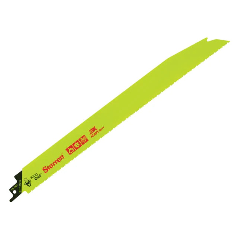 Starrett BTR121014-5 Bi-Metal King Cut Demolition Blade 300mm 10-14 TPI (Pack 5)