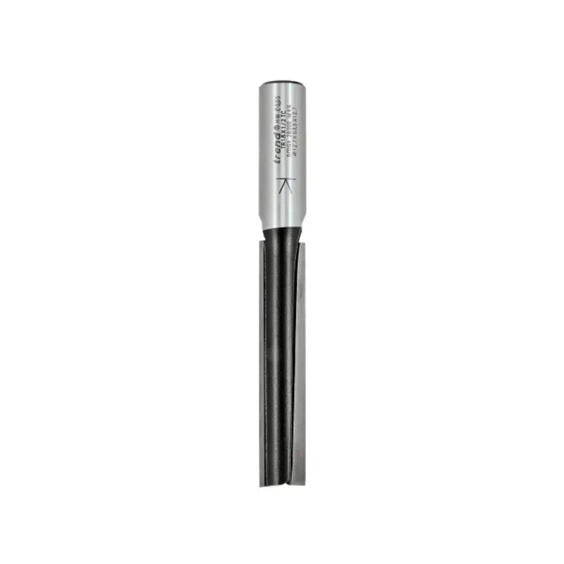 Trend TR18D x 1/2 TCT Two Flute Cutter Long Shank 12.7 x 63mm