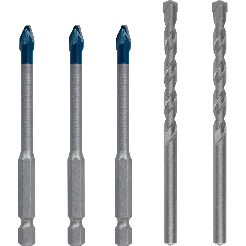 Bosch Professional Expert HardCeramic HEX-9 (90mm) and CYL-3 (100mm) Mixed Set 5-pc