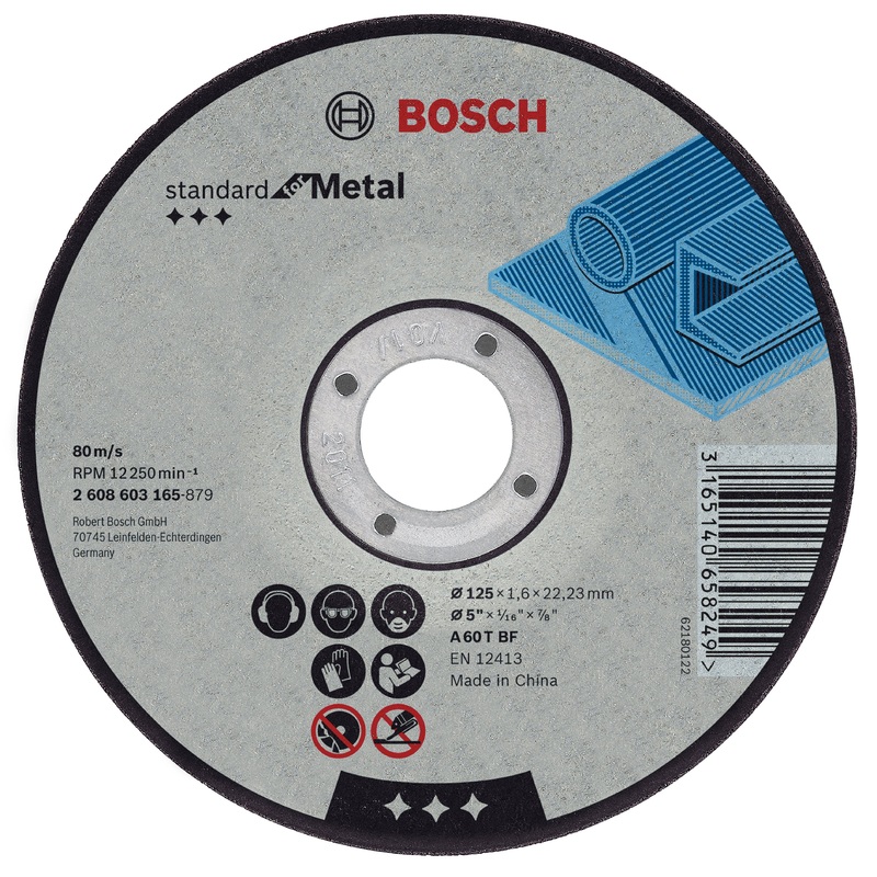 Bosch Professional Expert Metal Straight Cutting Disc A 30 R BF – 100mm x 16.00mm x 2.5mm