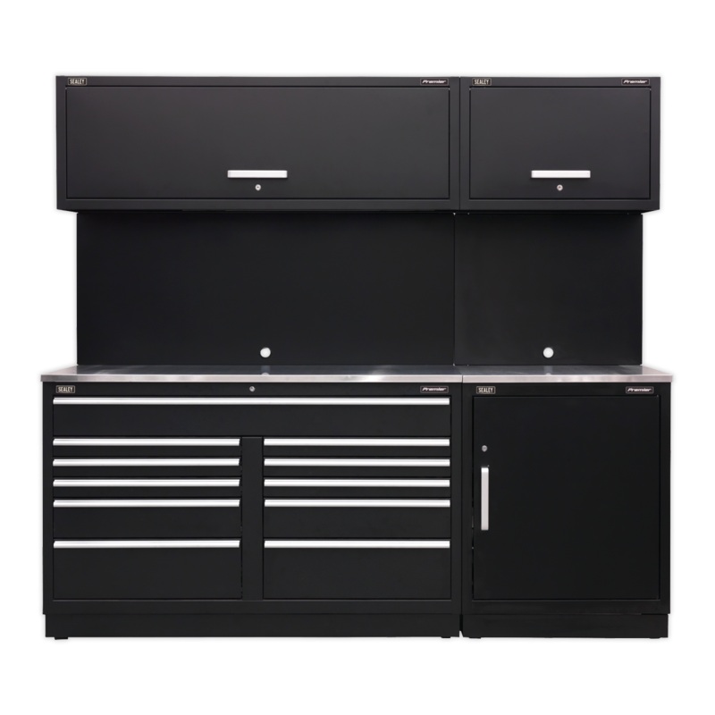 Sealey Premier 2.3m Storage System – Stainless Worktop