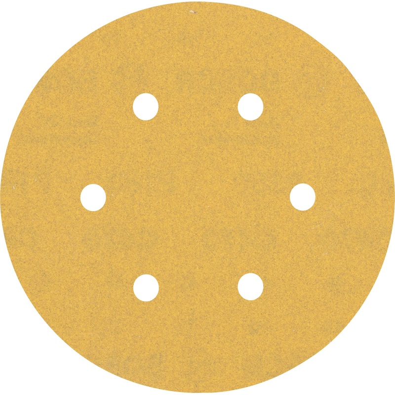 Bosch Professional Expert C470 Sandpaper – 150mm, 6 Holes, G180,  Random Orbital Sanders