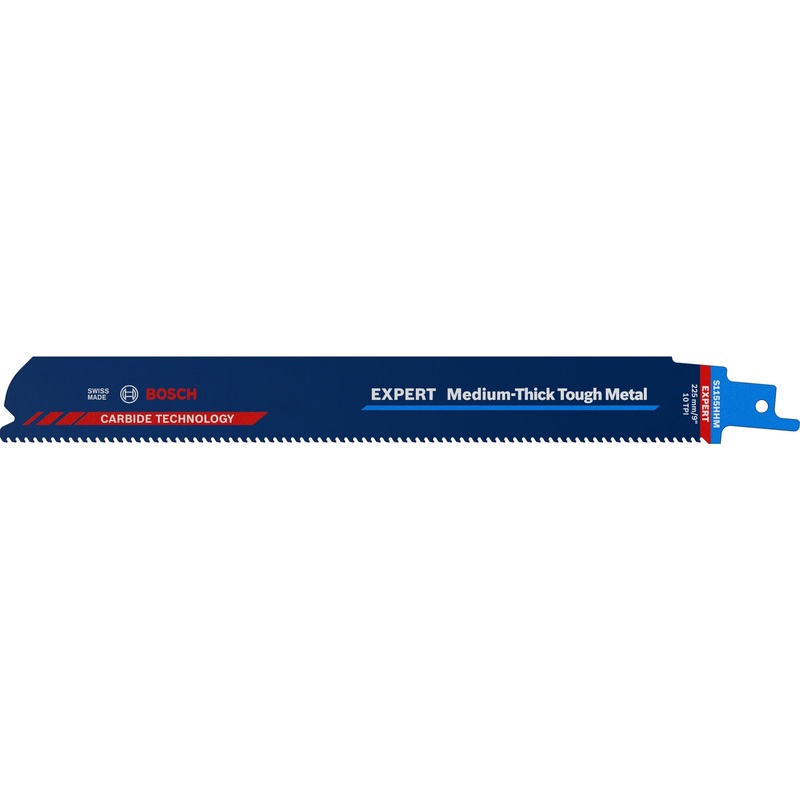 Bosch Professional Expert Medium-Thick Tough Metal S 1155 HHM Reciprocating Saw Blade – 1 Piece