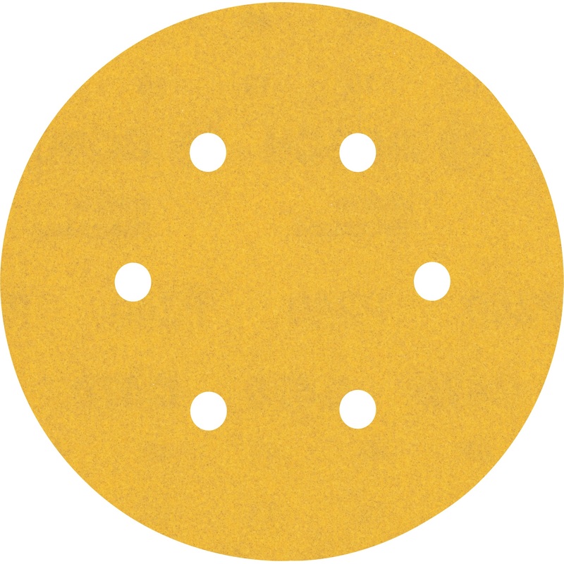 Bosch Professional Expert C470 Sandpaper – 150mm, 6 Holes, G 240  for Random Orbital Sanders
