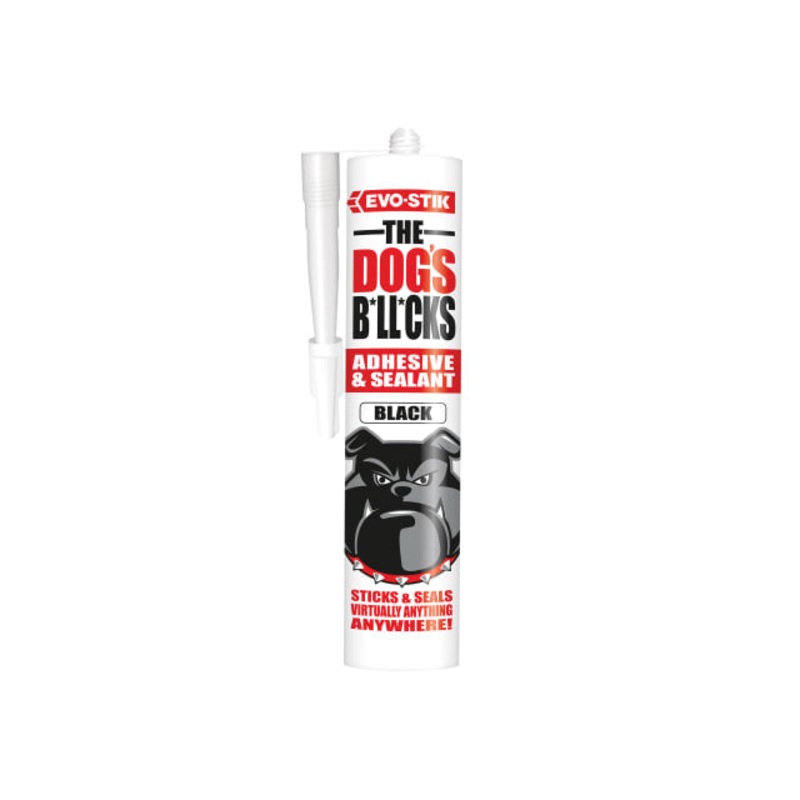 EVO-STIK The Dog’s B*ll*cks Multipurpose Adhesive & Sealant Black 290ml