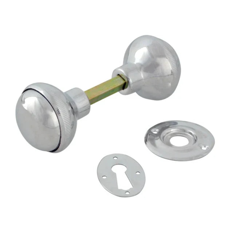 Yale Locks P405 Rim Knob Chrome Finish