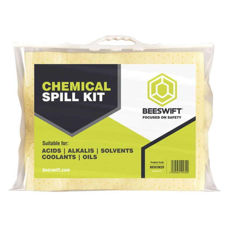 Beeswift Chemical Spill Kit 20l Clear
