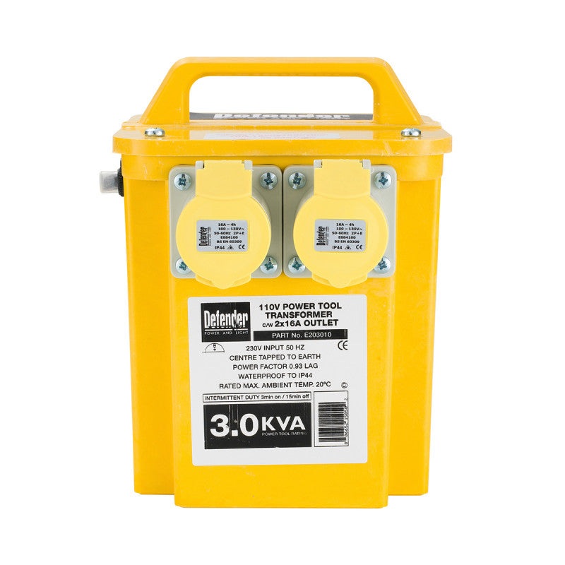 Defender 3KVA Portable Transformer