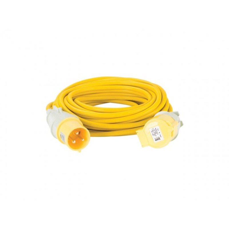 Defender Extension Lead Yellow 4mm2 32A