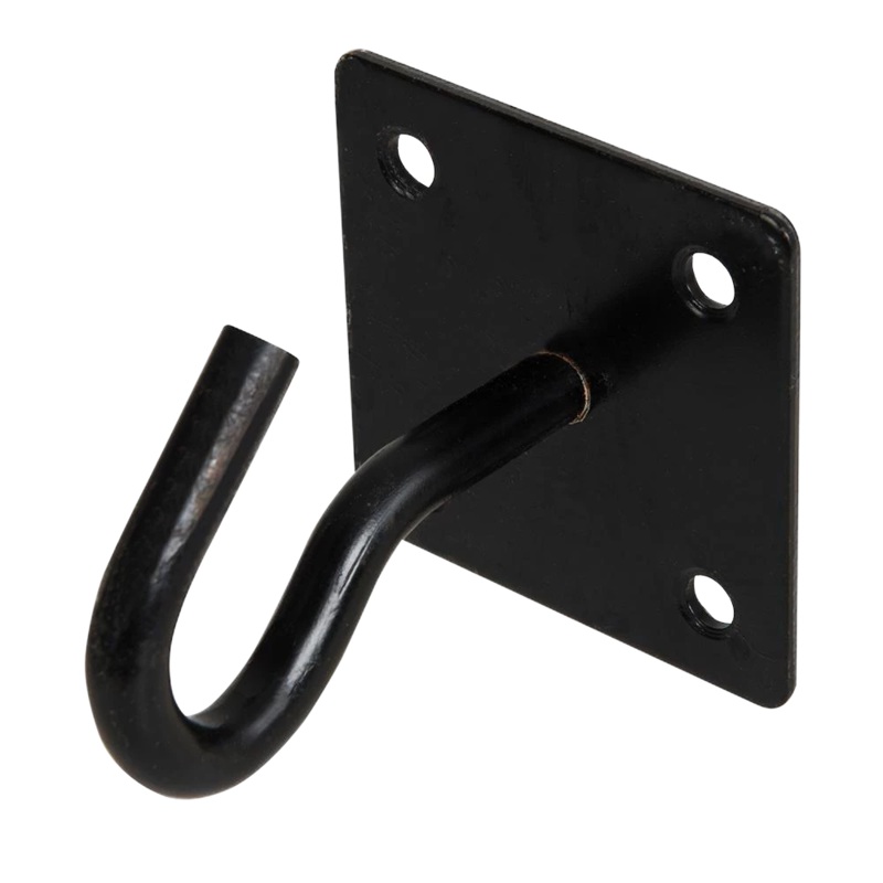Fixman Chain Plate Black – Hook 50mm x 50mm