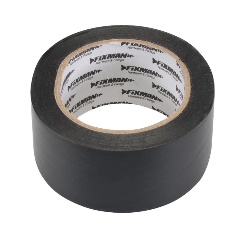 Fixman Insulation Tape – 50mm x 33m Black