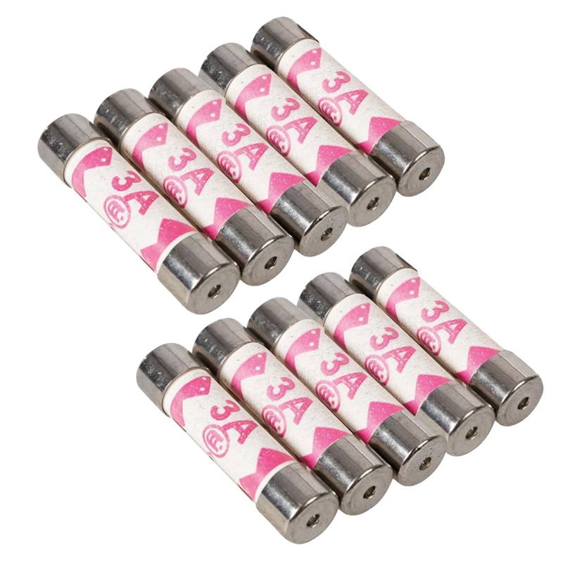 Powermaster Fuses 10Pk 3A