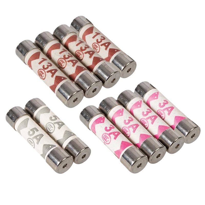 Powermaster Fuses 10Pk – 3A, 5A & 13A