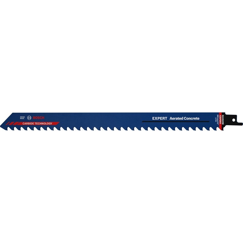 Bosch Professional Expert Aerated Concrete S1241HM Reciprocating Saw Blade 3-Pack