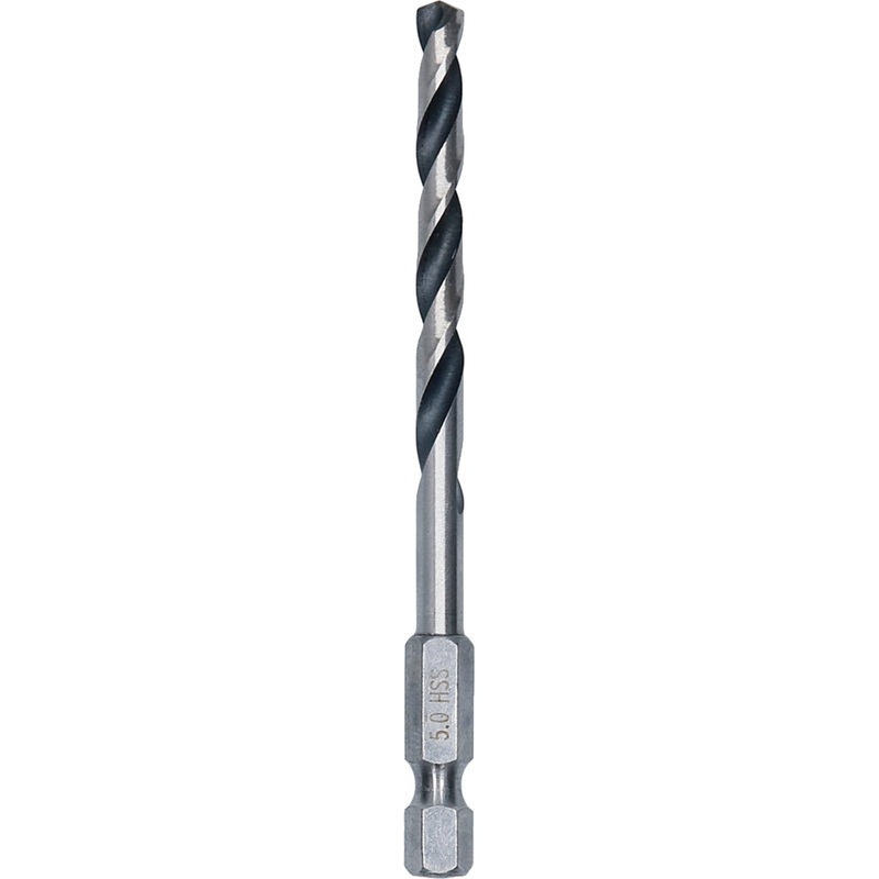 Bosch Professional HSS PointTeQ Hex Drill Bit – 5.0mm