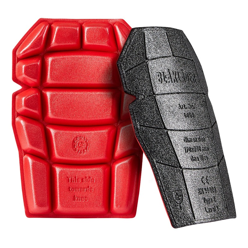 Blaklader Knee Pads 4058|Black/Red|One size