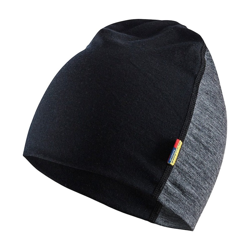 Blaklader Merino Beanie 2035|Mid grey/Black|One size